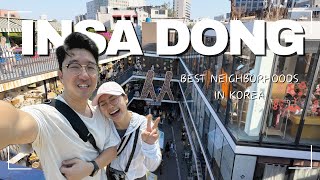 A Perfect Day Exploring Insadong in Korea SEOUL VLOG [upl. by Cliff]