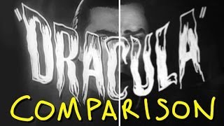 Dracula 1931 Trailer  Homemade Comparison [upl. by Refanej801]