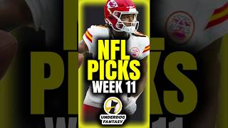 Underdog NFL Picks for Sunday Week 11 11172024  Underdog Fantasy Promo Code [upl. by Atinuaj]