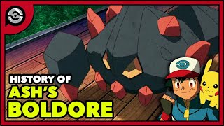 Pokemon Explained Ashs Boldore  Complete History [upl. by Akirret]