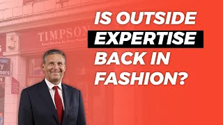 Is outside expertise back in fashion [upl. by Roybn]