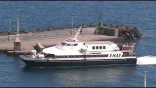 SNAV Aurora at Capri Island Italy [upl. by Linkoski293]