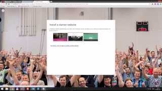 Installing Umbraco  The Beginning [upl. by Wilkison]