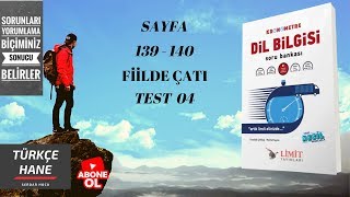 LİMİT YAYINLARI  LİMİT KRONOMETRE DİL BİLGİSİ SB  FİİLDE ÇATI TEST 04 [upl. by Colby]