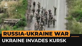 Ukraine captures dozens of Russian soldiers during Kursk incursion  Al Jazeera Newsfeed [upl. by Tegan]