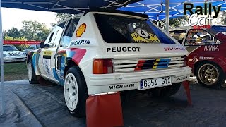 Peugeot 205 T16 Evo 1 Group B  Pure Sound  Start  Accelerations [upl. by Bierman]