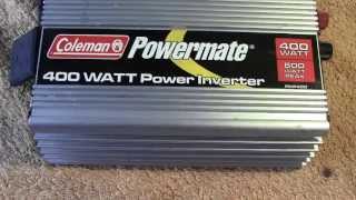 Colman Powermate 400w Inverter 120v [upl. by Mortimer]