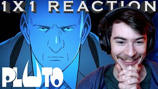 You Should Watch this Anime ASAP PLUTO 1x1 FIRST REACTION [upl. by Strephon]