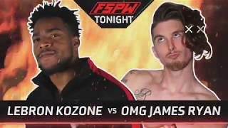 🔥 FIRE STAR PRO WRESTLING 🔥 EPISODE 104 OMG JAMES RYAN VS LABRON KOZONE [upl. by Allesiram]