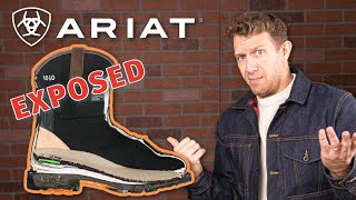 ARIAT WORKHOG Review CUT IN HALF The Best Ariat Work Boot [upl. by Yenmor]