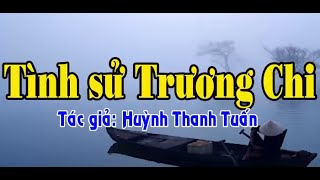 Karaoke vọng cổ TÌNH SỬ TRƯƠNG CHI  KÉP Beat mới [upl. by Retluoc]