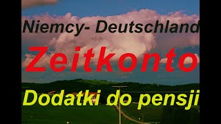 Niemcy  umowa o prace Dodatki do pensji Zeitkonto [upl. by Araeic]