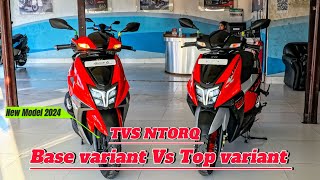 Tvs Ntorq base variant Vs Ntorq XP  Tvs Ntorq 125 price in Nepal [upl. by Leyes]