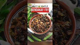 Best Bendakaya Fry Recipe [upl. by Artur]