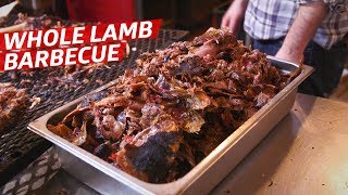 Testing North Carolina Barbecue Techniques on a Whole Lamb — Prime Time [upl. by Georgiana]