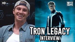 Roundtable Interview Garrett Hedlund on Tron Legacy [upl. by Orland]