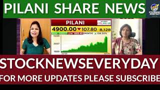 Pilani investment share latest news [upl. by Llenna]