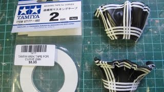 model kit workshop 113 Tamiya masking tape for curved surfaces [upl. by Heyde]