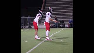 Sack by Lawson Stouse Austin High vs Bowie Week Ten 2024 [upl. by Kuska]