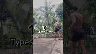 Types of kicks ✅ martialarts kick kerala [upl. by Aener775]