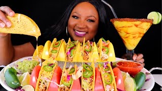 10 CHEESY HOMEMADE TACOS MUKBANG  MANGONADA [upl. by Matheny]