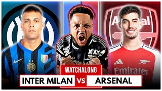 Inter Milan 10 Arsenal  UEFA Champions League  Watchalong W Troopz [upl. by Geraldine]