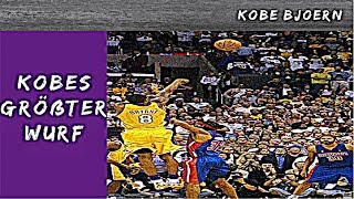 Kobe Bryant Sein größter Wurf  Kobe Bjoern [upl. by Noraed22]