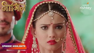 Naagin S1  नागिन S1  Episodic Highlights  Ep 43  45 [upl. by Castorina]