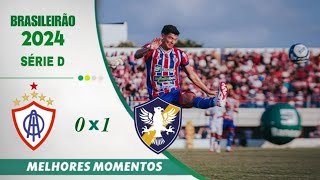 Itabaiana 0 3 x 4 1 Retrô  série D 2024  semifinal Volta Melhores momentos  gols  Pênaltis [upl. by Alym]