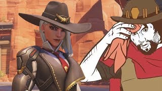 The Best Ashe Moments in Overwatch [upl. by Farrica883]