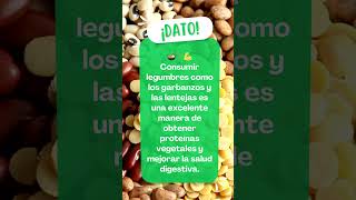 🍲🌱 Legumbres Proteínas Vegetales y Salud Digestiva 🌾💚 [upl. by Tiffa]