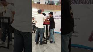 panco adu kuat armsport pancoindonesia armwrestling armwrestlingtricks [upl. by Urias]