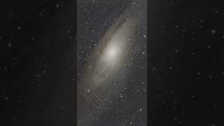 Andromeda Galaxy captured with a ZWO Seestar S50 telescope🔭🌌shorts telescope astronomy universe [upl. by Nimesay]