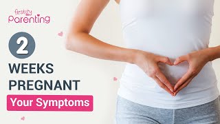 2 Weeks Pregnancy Symptoms  Know the Very Early Signs of Pregnancy [upl. by Atsillac]