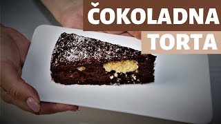 ČOKOLADNA TORTA sa kuglicama od KOKOSA [upl. by Akirre614]