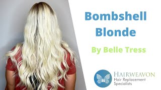 Colour Bombshell Blonde by Belle Tress  Shown on Maxwella 22 [upl. by Naimaj]