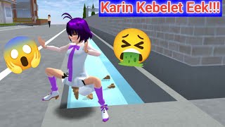 Eek di Paret  Karin Eek Sembarangan  Karin Main Petak Umpet  Sakura School Simulator [upl. by Ahsienod]