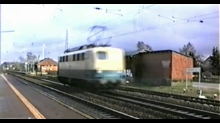 1995 Züge in Klecken Radbruch und Winsen Luhe  trains at Klecken Radbruch and Winsen Germany [upl. by Fredra]