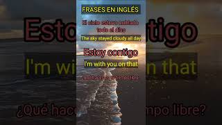 Frases faciles en Inglés [upl. by Allehs]