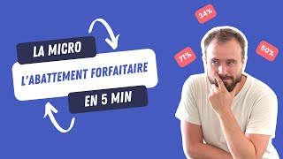 Labattement forfaitaire en microentreprise ➗ [upl. by Dulcia]