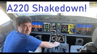 Losing my A220 Virginity  JetBlue Airbus A220 Review [upl. by Ahsotal662]