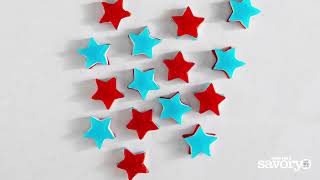 Red White amp Blue Star Jigglers MARTINS [upl. by Reseda370]