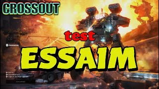 CROSSOUT TEST ESSAIM [upl. by Hardigg437]