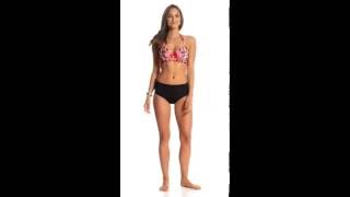 Kenneth Cole Swimwear Without Borders DCup Underwire Bikini Top DCup  SwimOutletcom [upl. by Kirenoj]