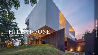 Stunning Modern Hill House  A Masterpiece of Nature Inspired Architecture [upl. by Collum401]