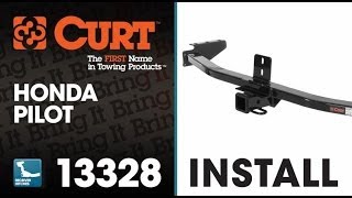 Trailer Hitch Install CURT 13328 for 20012008 Honda Pilot [upl. by Adnirod241]