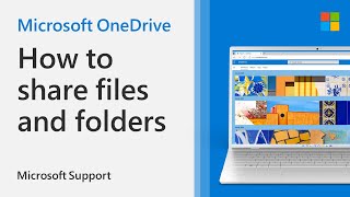 How to share OneDrive files and folders  Microsoft [upl. by Anytsirhc851]