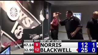 14 PERFECT DARTS ON THE TROT  9 Darter missed On D12  Alan Norris [upl. by Rugen490]