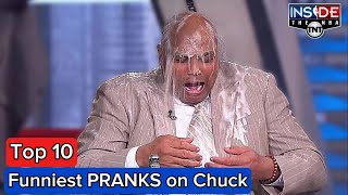 Top 10 Funniest Charles Barkley PRANKS on Inside the NBA [upl. by Anesusa642]