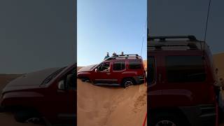 Xterra stuck xterra 4x4 desertoffroading offroad desertdrive remix [upl. by Amairam]